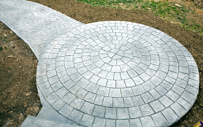 Stamped Concrete Driveways, Auckland, NZ